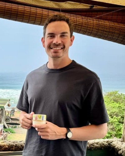 Portrait of Cameron Goosen, web designer and developer based in Durban, South Africa